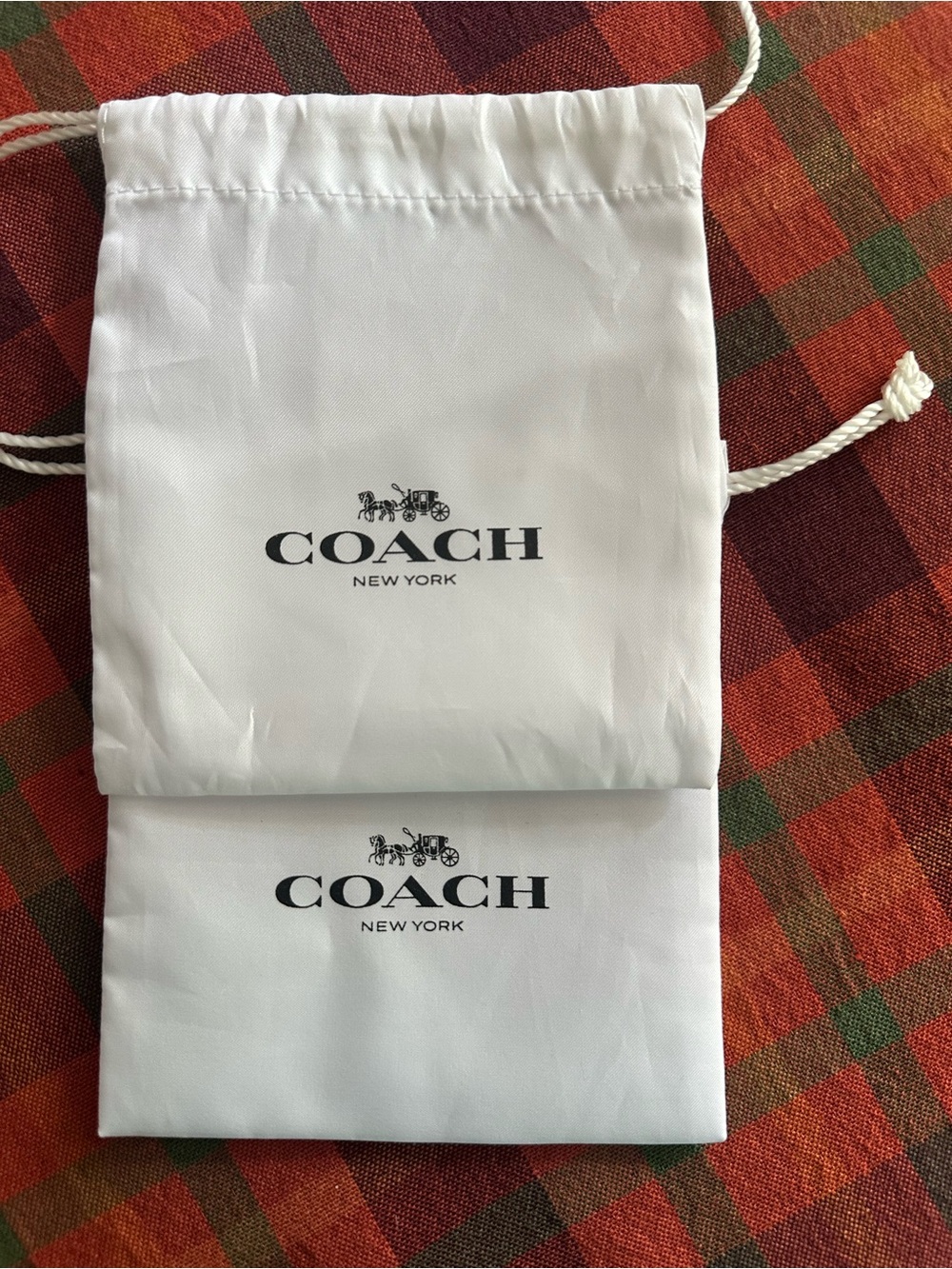 Coach jewelry Dust bags bundle